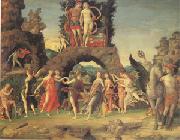 Andrea Mantegna Mars and Venus Known as Parnassus (mk05) oil on canvas